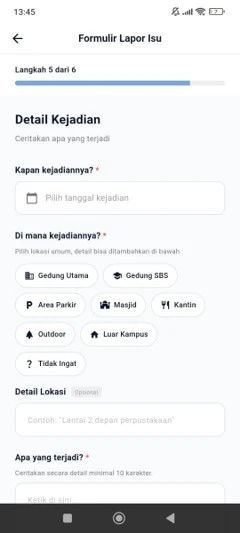 Form Lapor