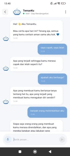 TemanKu Interface