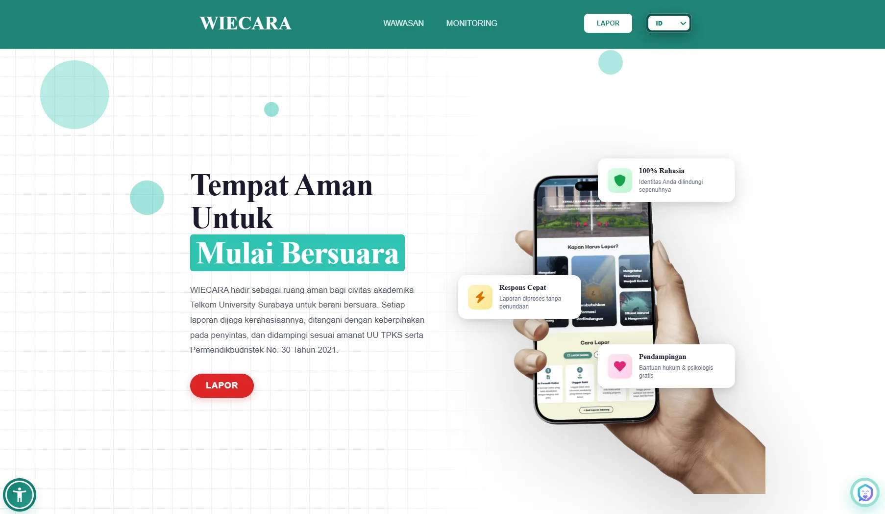 Chatbot ARA Interface